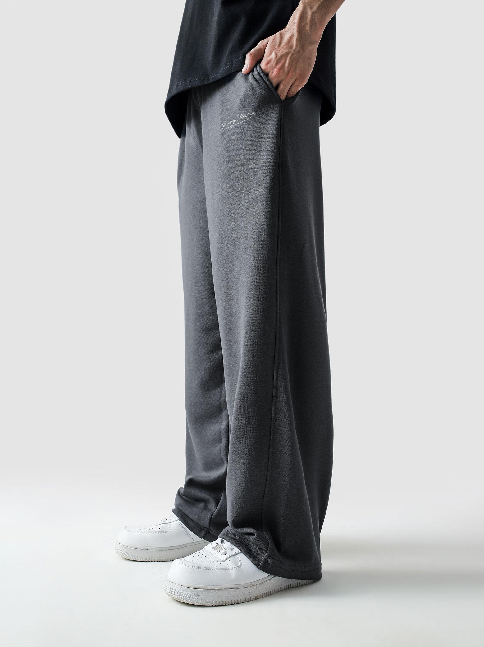 Baggy Trousers | Steel Grey