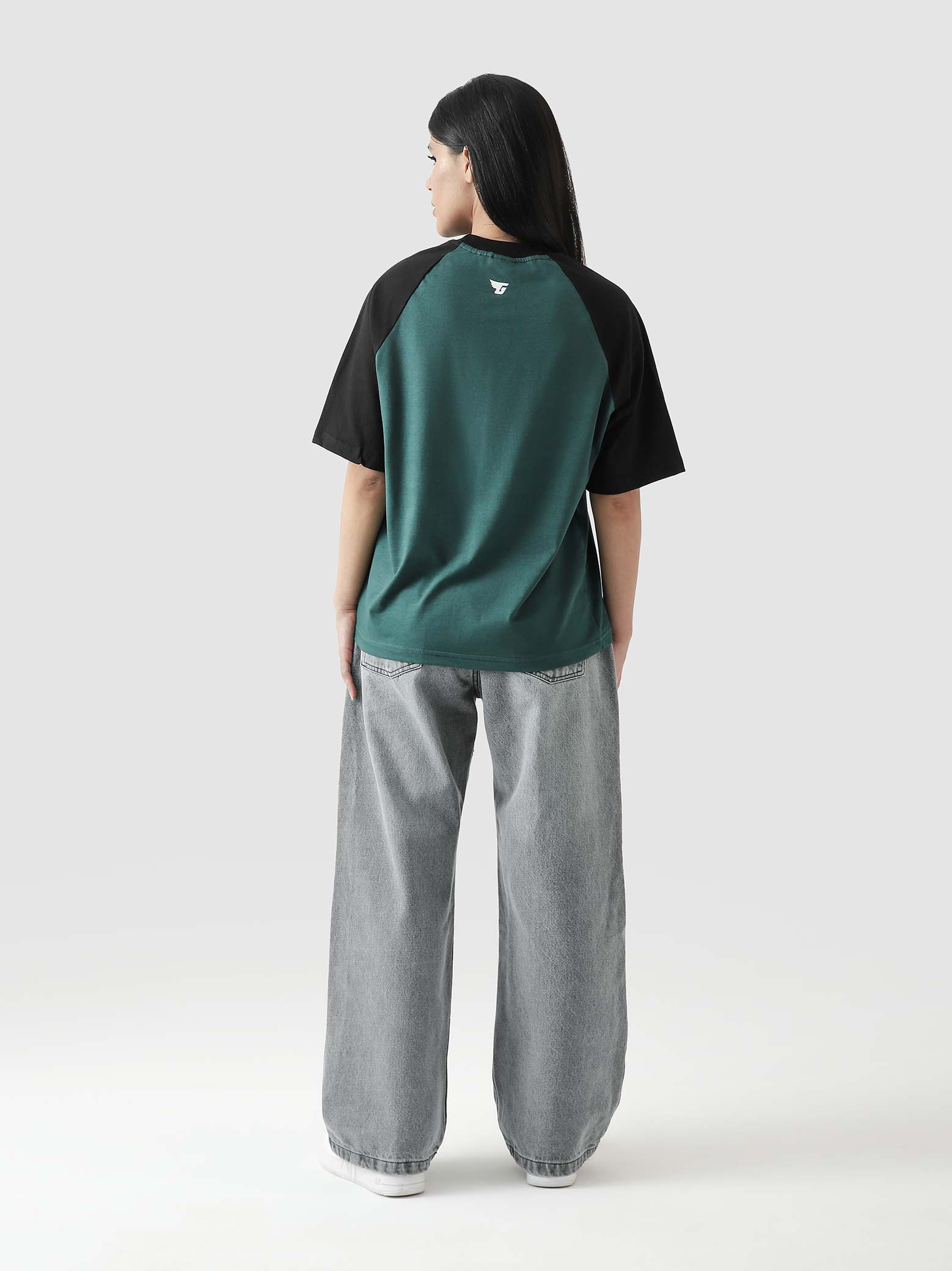 CORE Tees | Racing Green Raglan