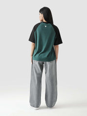 CORE Tees | Racing Green Raglan
