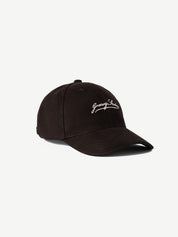 GROOVY Super Suede mocha cap, soft suede with subtle script logo