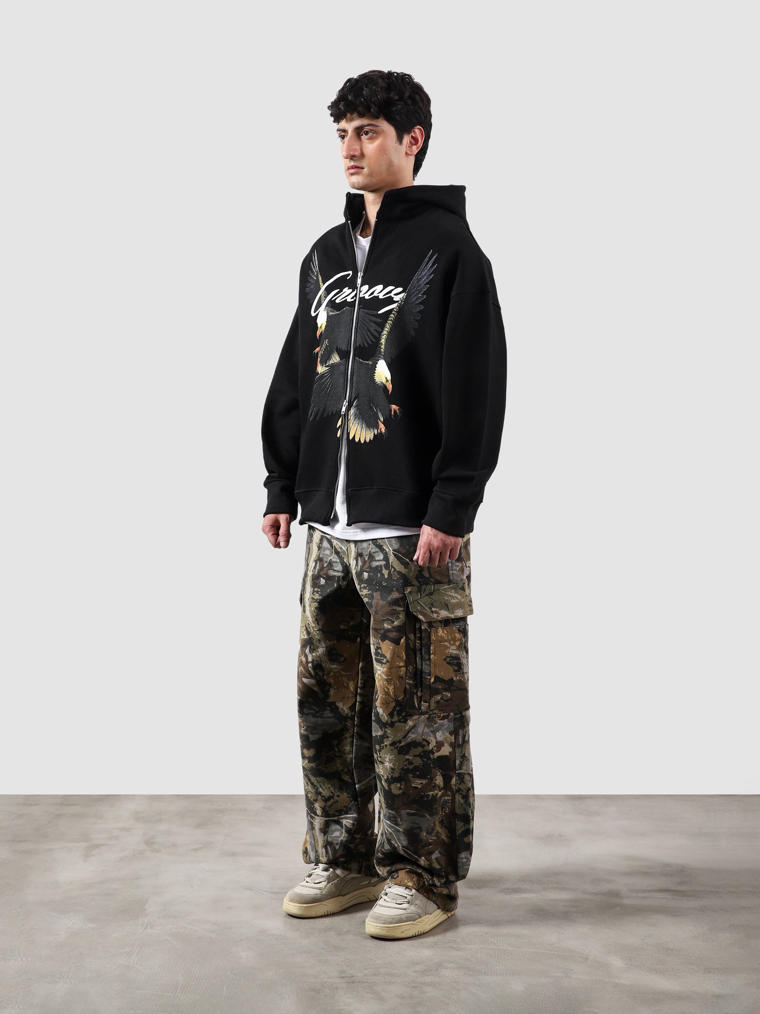 Flying Predator Zipper Hoodie