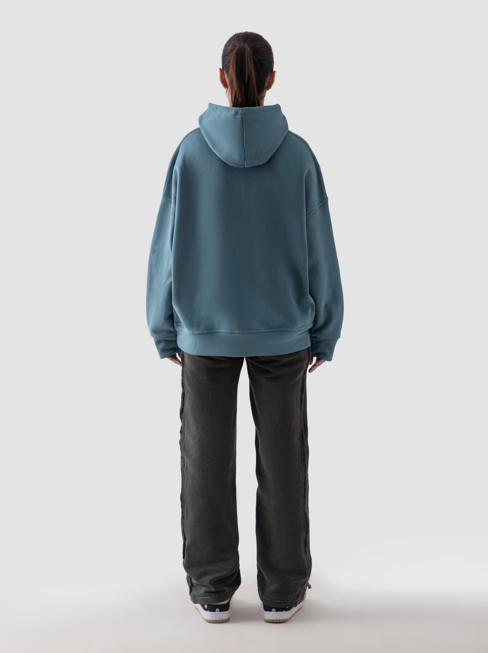 Teal Blue Hoodie
