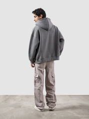 Dark Heather Grey | Essential Zipper