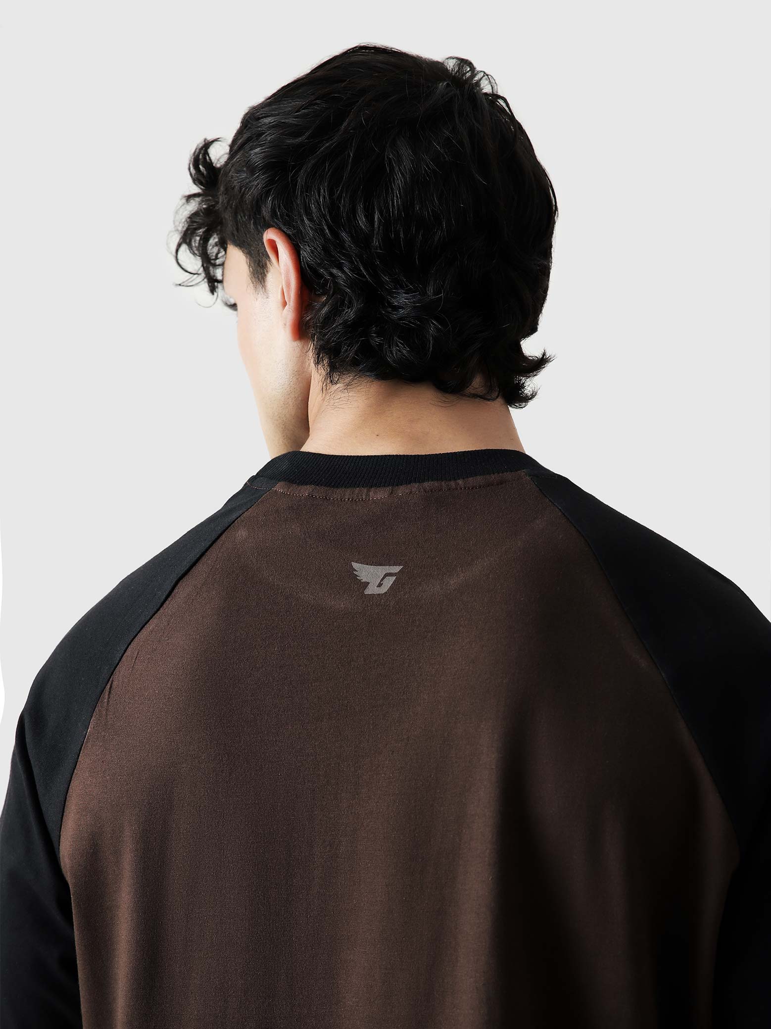 CORE Tees | Mocha Brown Raglan