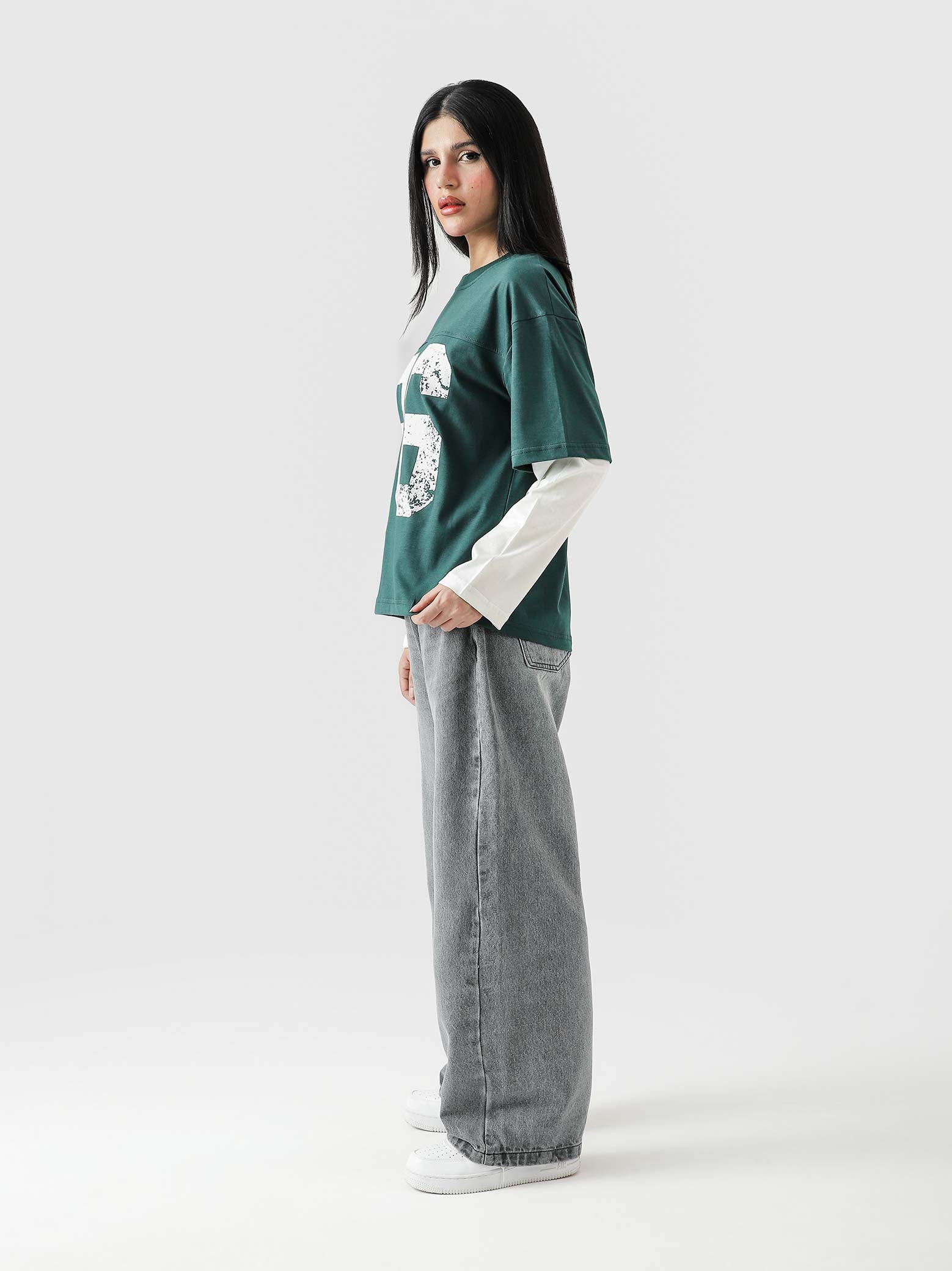 96 Double Layer Jersey - Racing Green