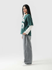 96 Double Layer Jersey - Racing Green