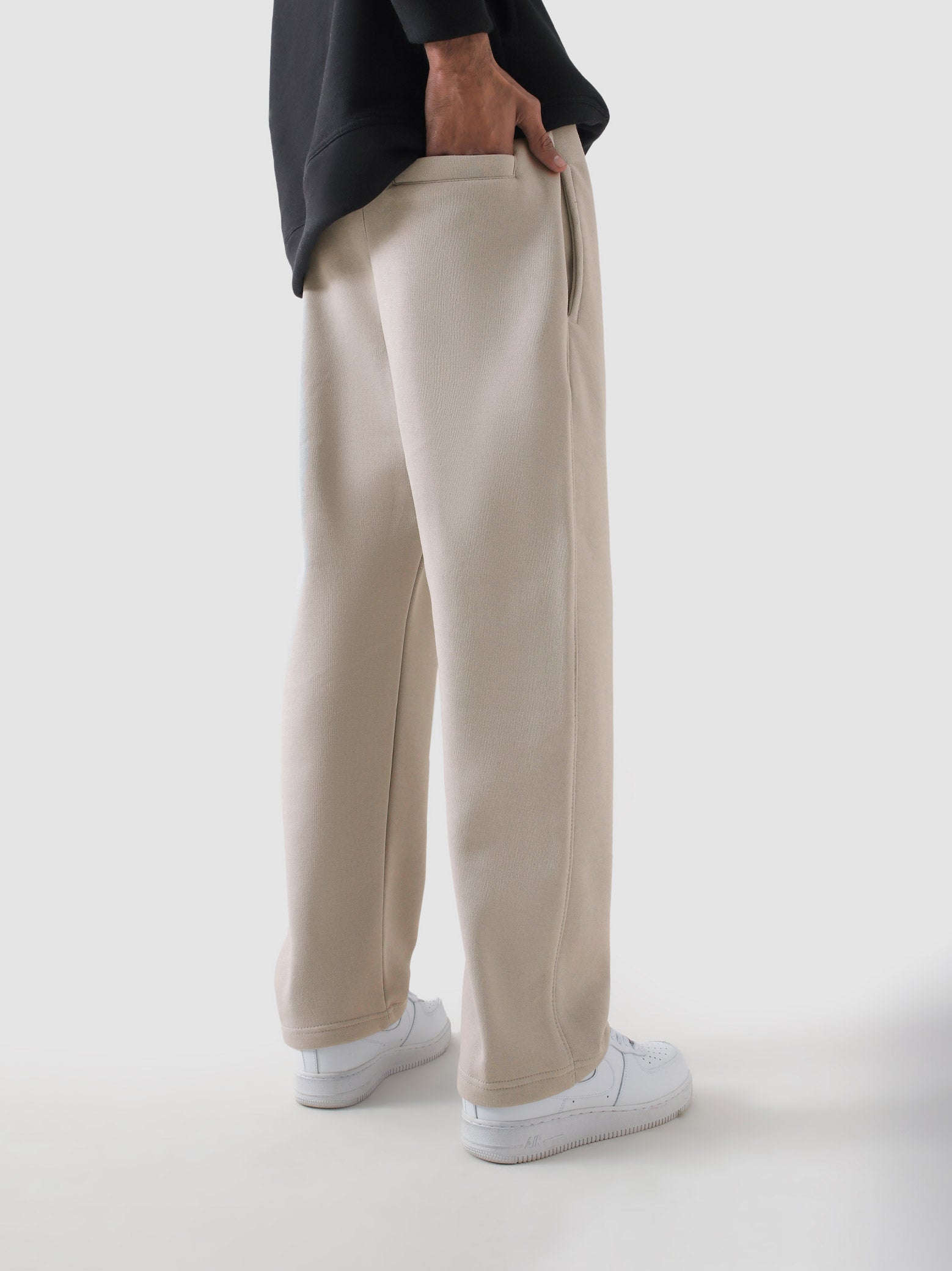 Essential Trousers | Chalk