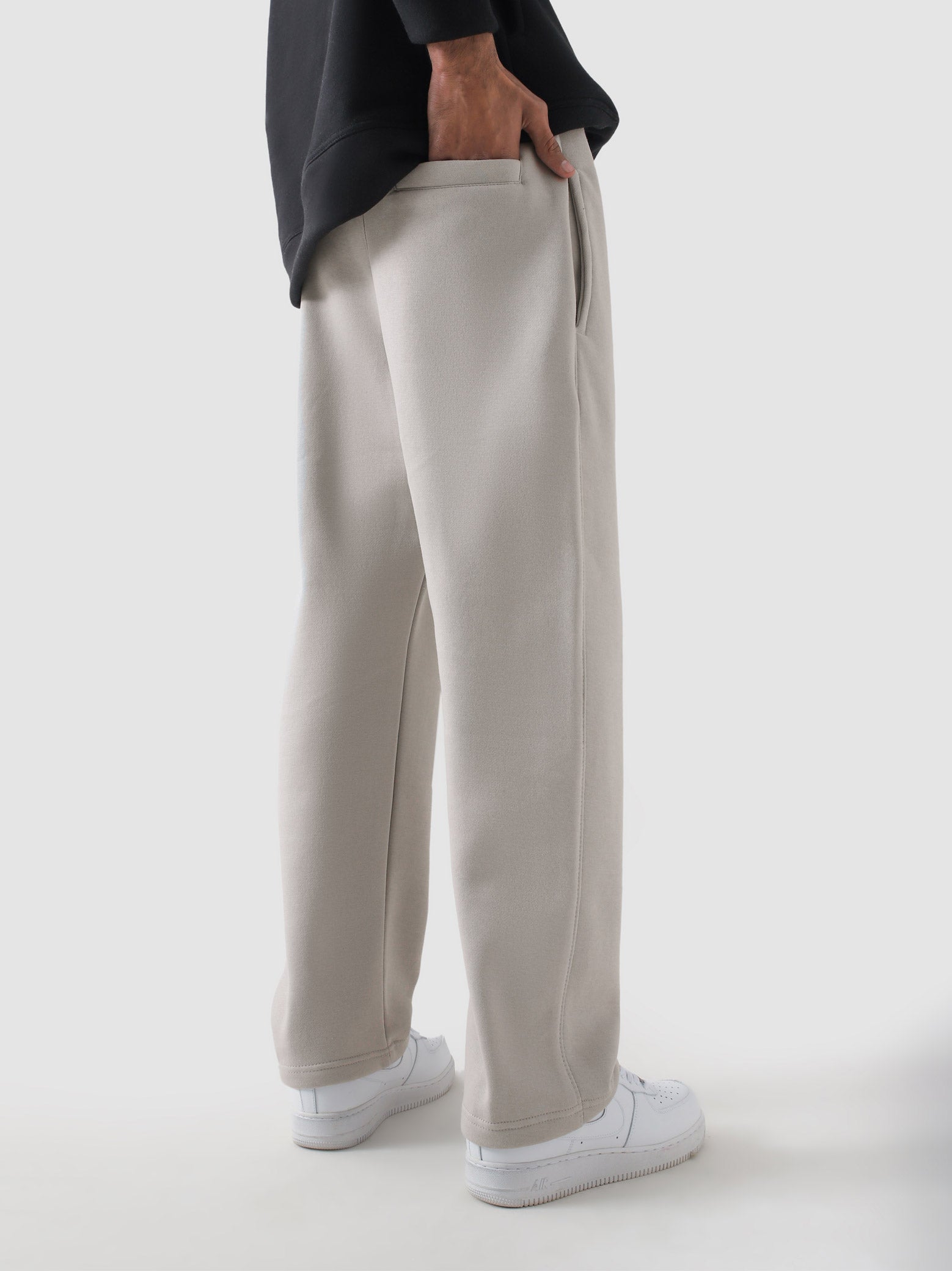 Essential Trousers | Chalk