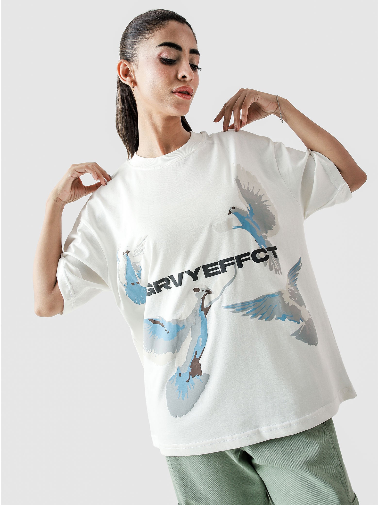 GRVYBirds | Puff Printed