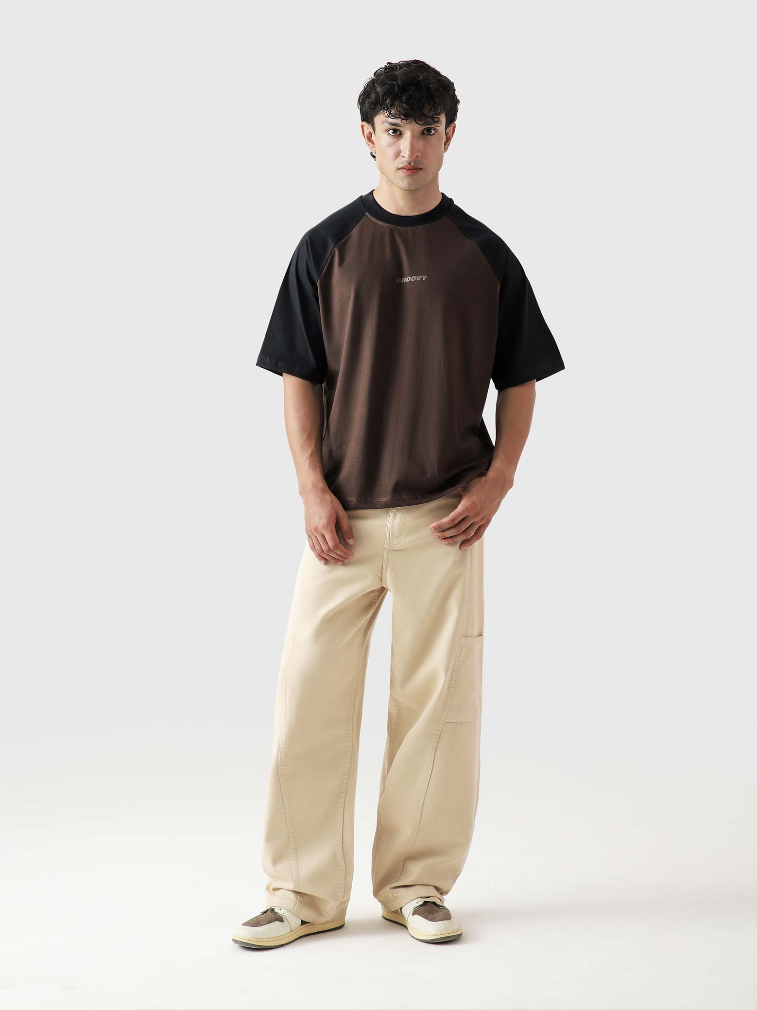 CORE Tees | Mocha Brown Raglan