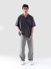 Grey Cuban Shirt