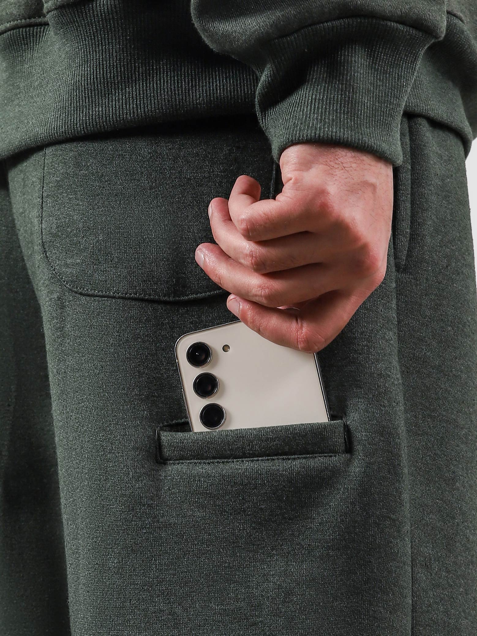 The Utility Sweats | Heather Green