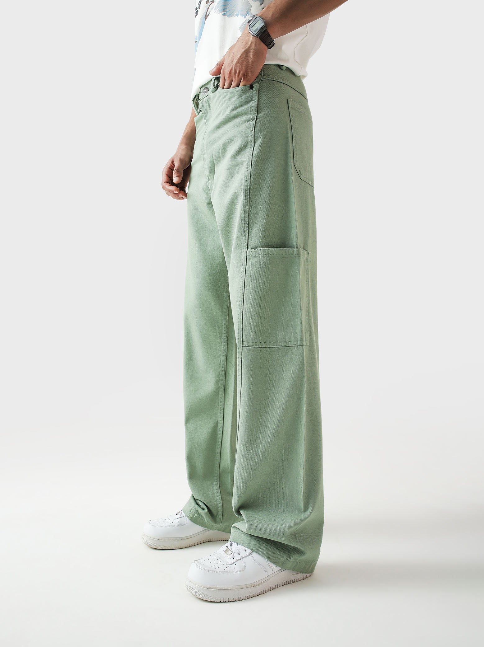 Utility V1 | Mint Green Cargos