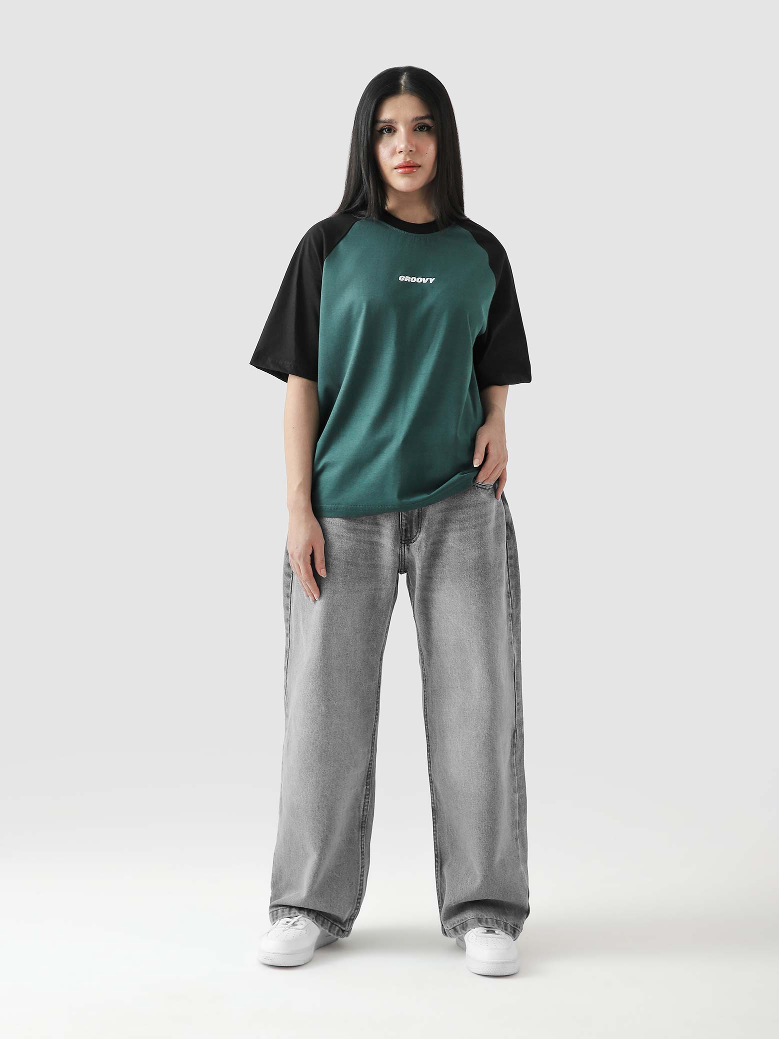 CORE Tees | Racing Green Raglan