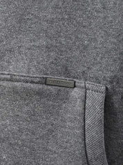 Dark Heather Grey | Essential Zipper