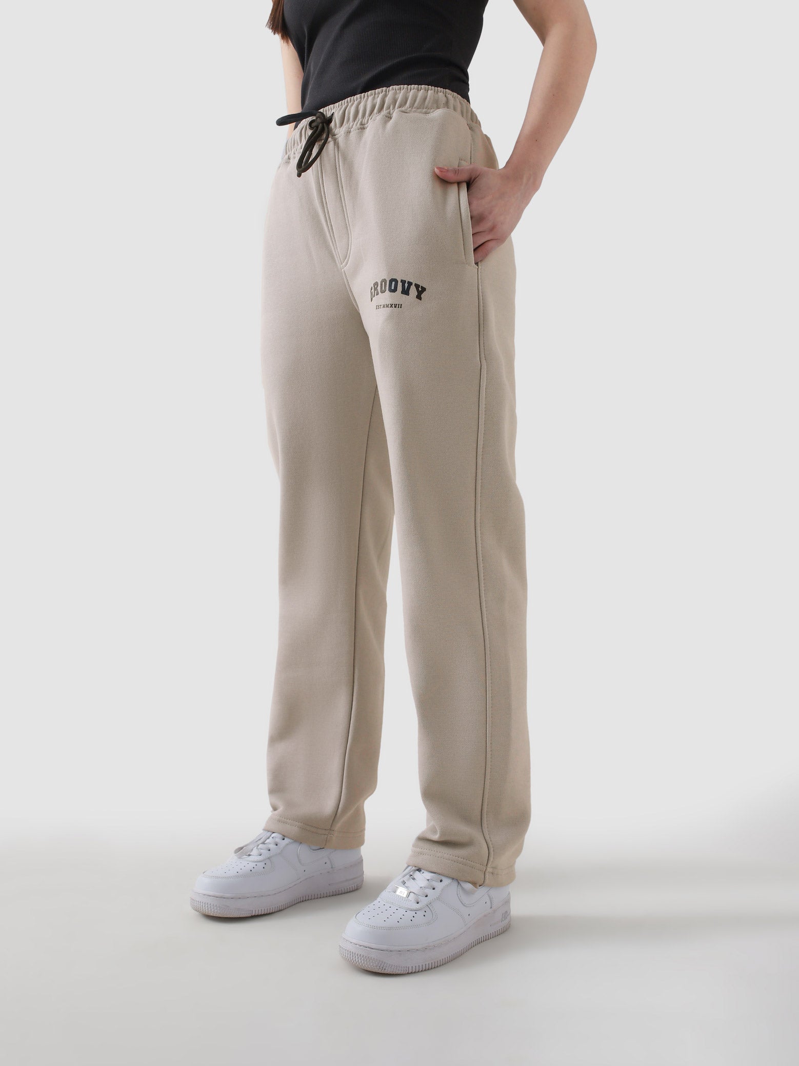 Essential Trousers | Chalk