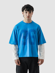 96 Double Layer Jersey - Electric Blue