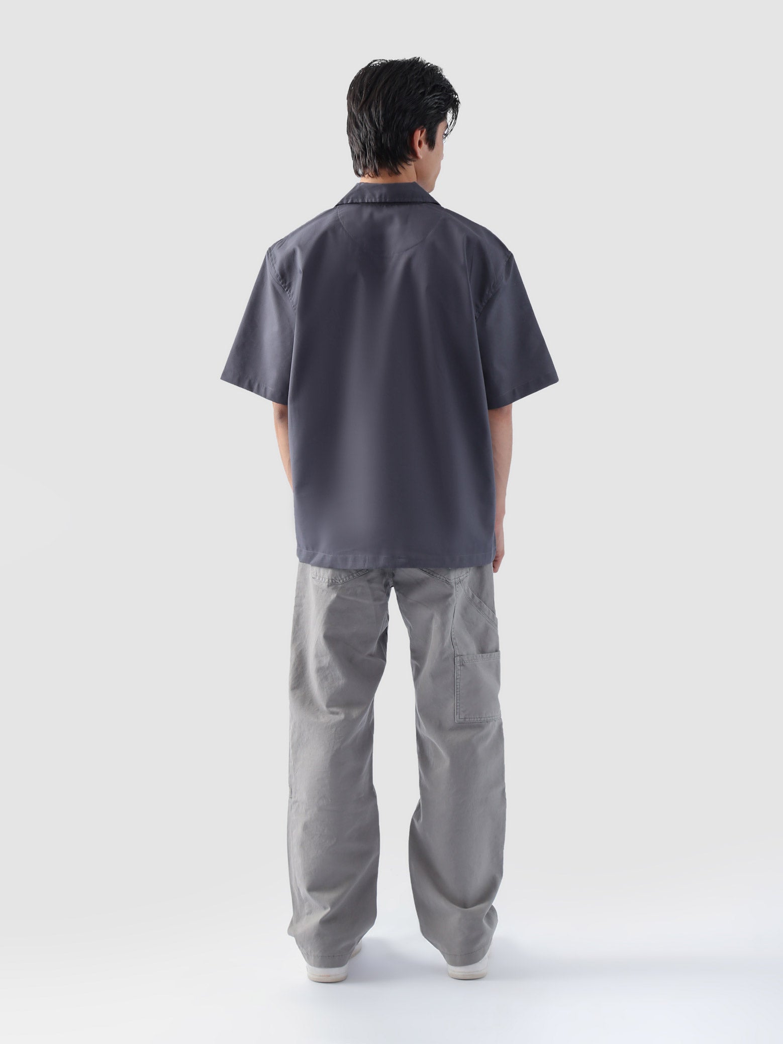 Grey Cuban Shirt
