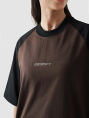CORE Tees | Mocha Brown Raglan