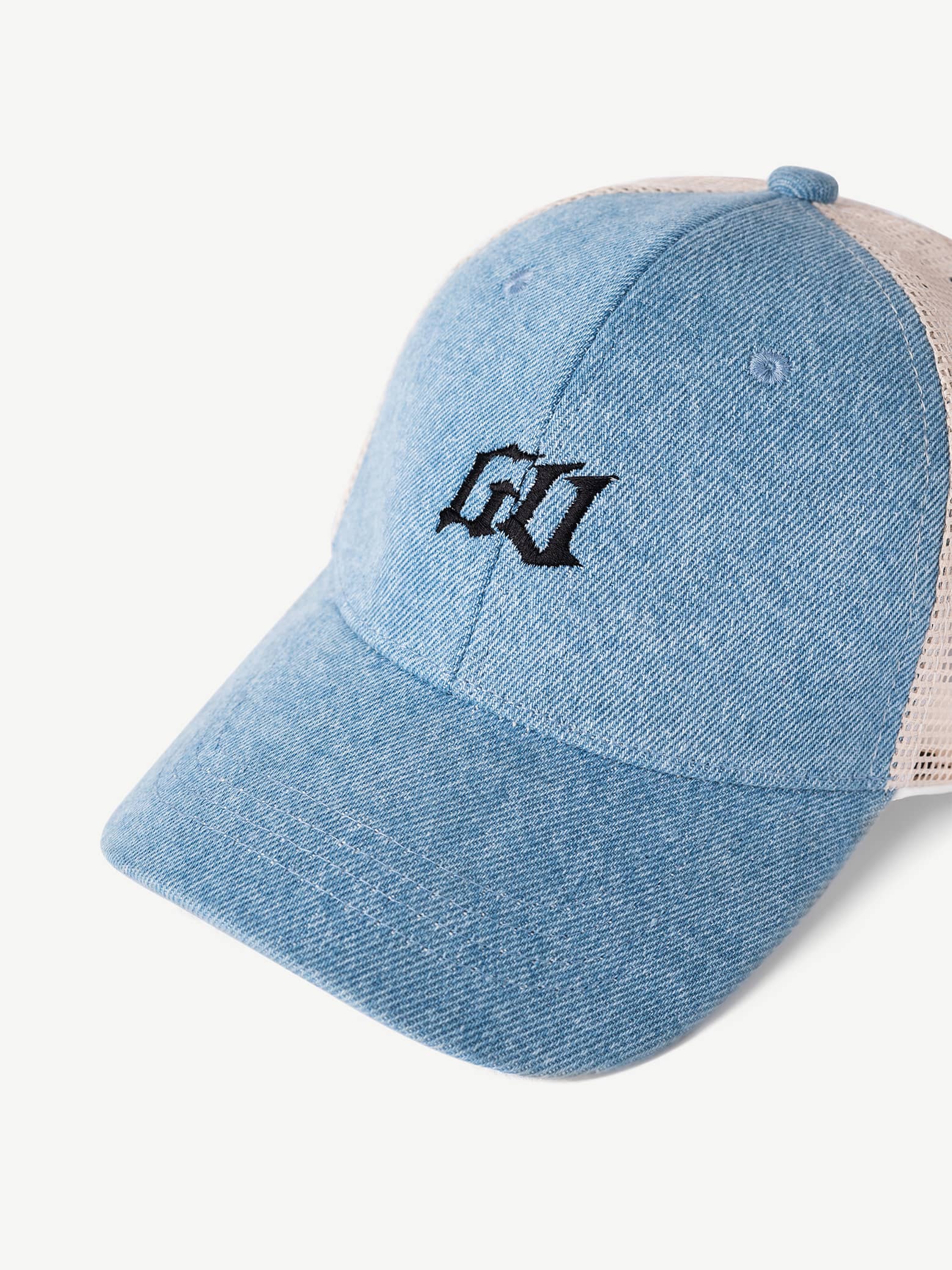 Classic Denim iced blue trucker cap - GROOVY Pakistan