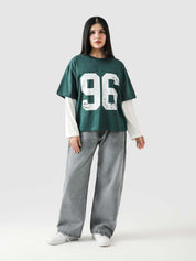 96 Double Layer Jersey - Racing Green