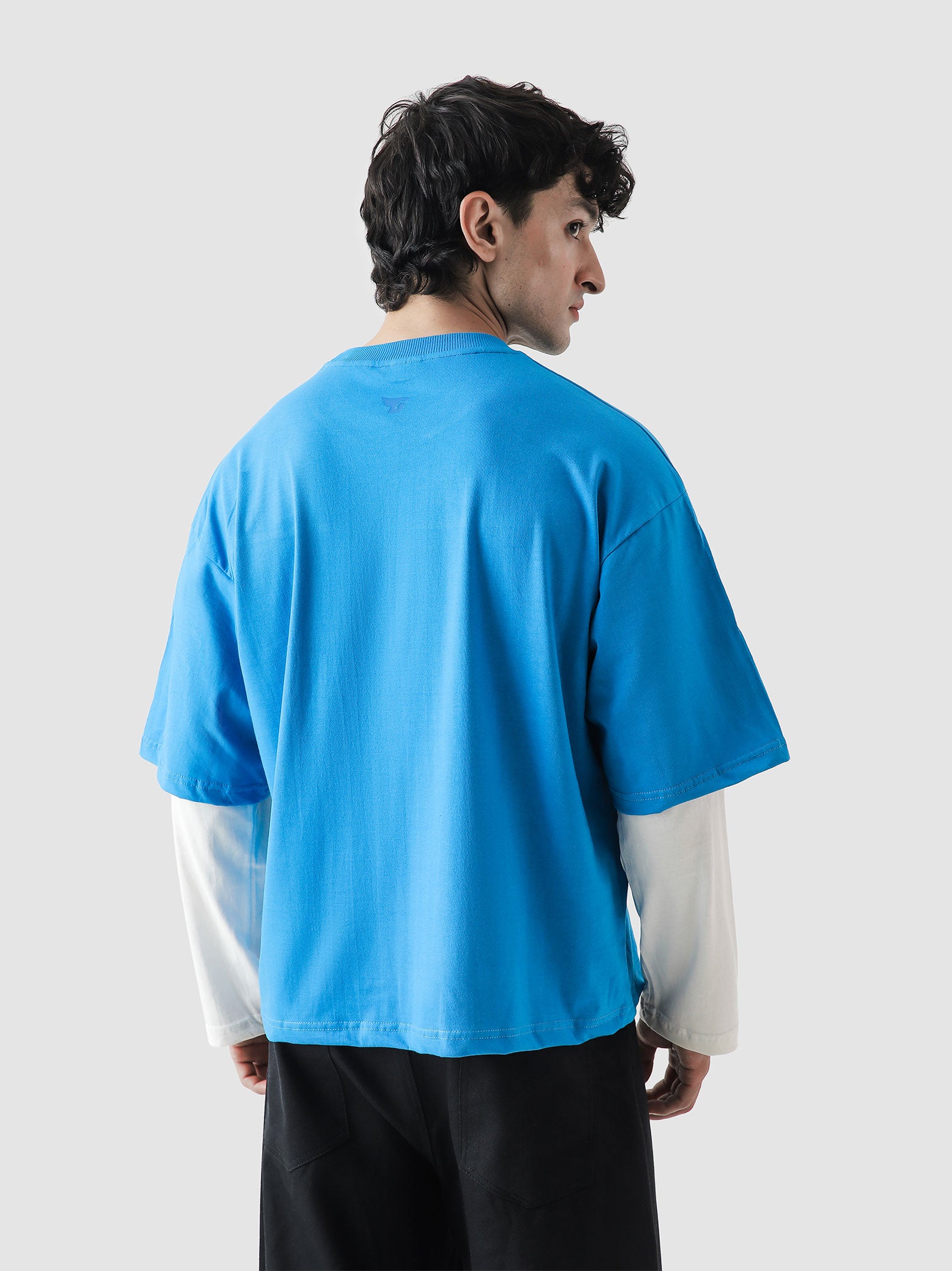 96 Double Layer Jersey - Electric Blue