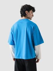 96 Double Layer Jersey - Electric Blue