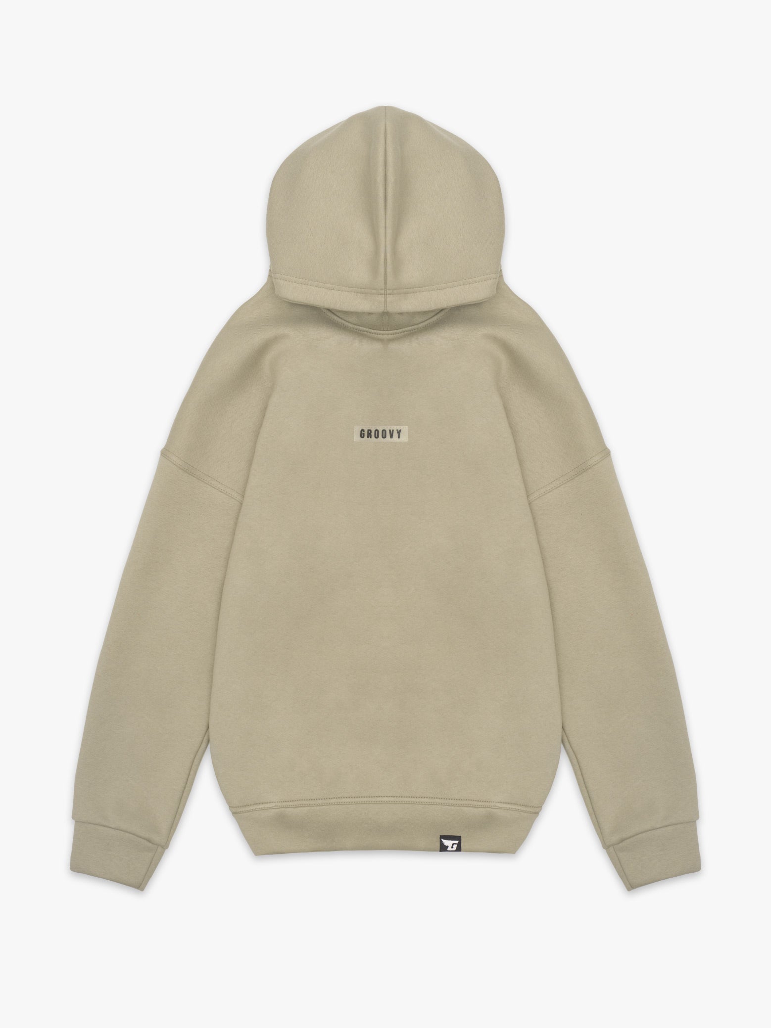 Khaki Oversized Hoodie