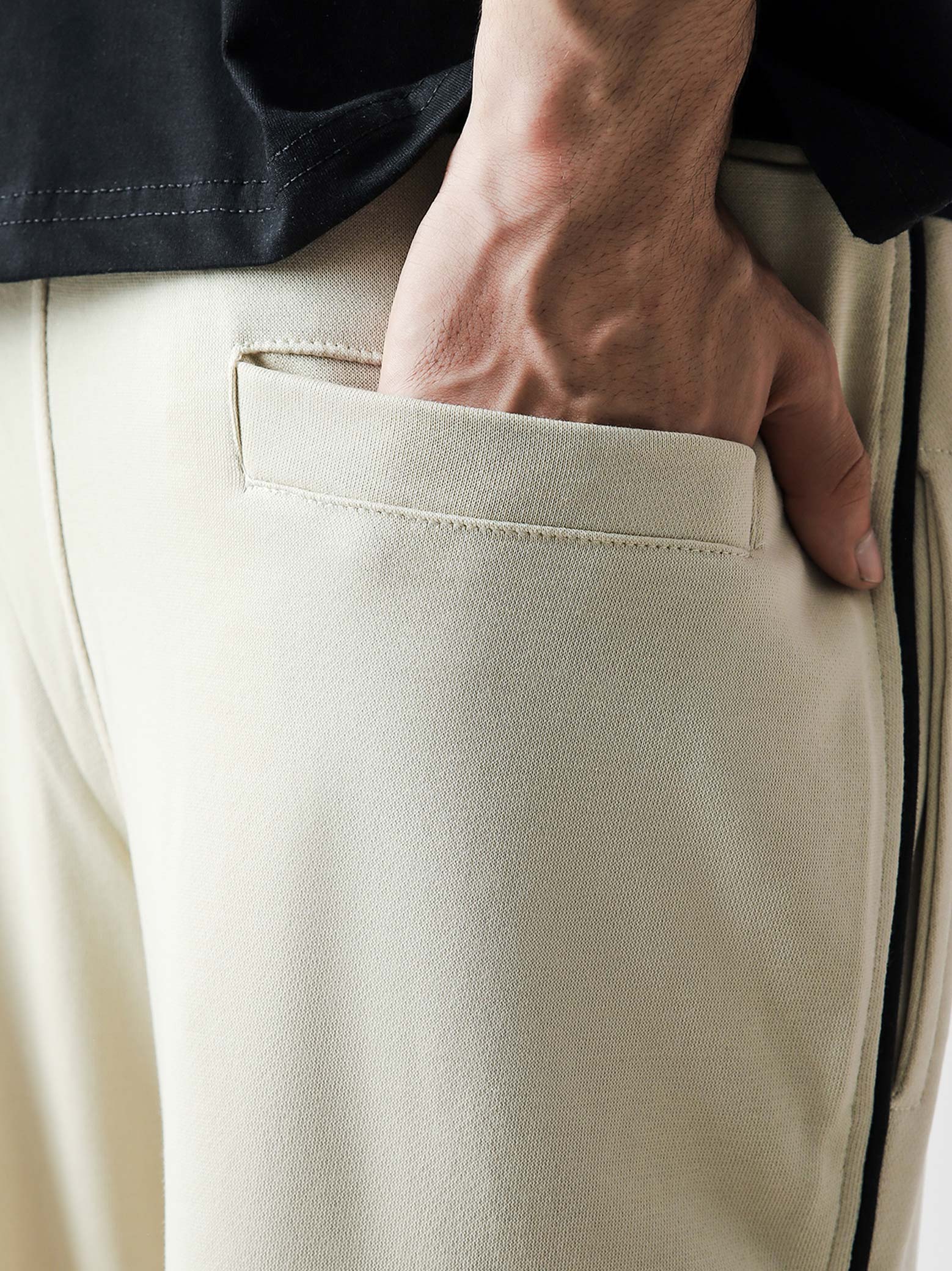 Straight Fit Trouser | Cream