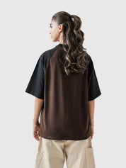 CORE Tees | Mocha Brown Raglan