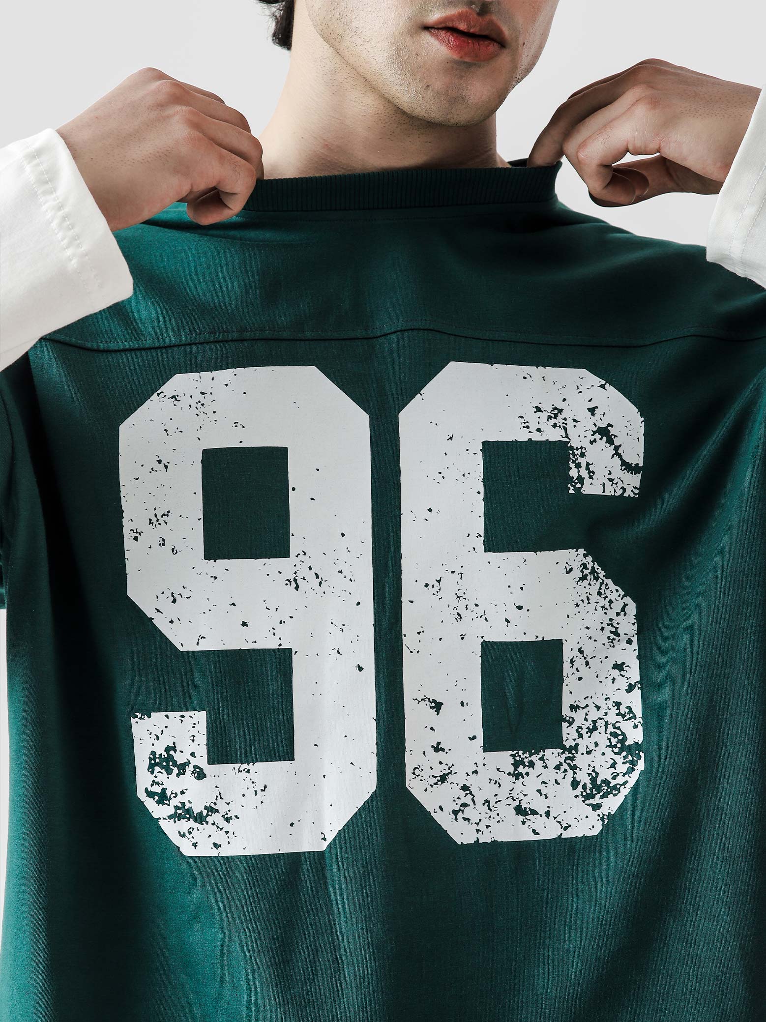 96 Double Layer Jersey - Racing Green