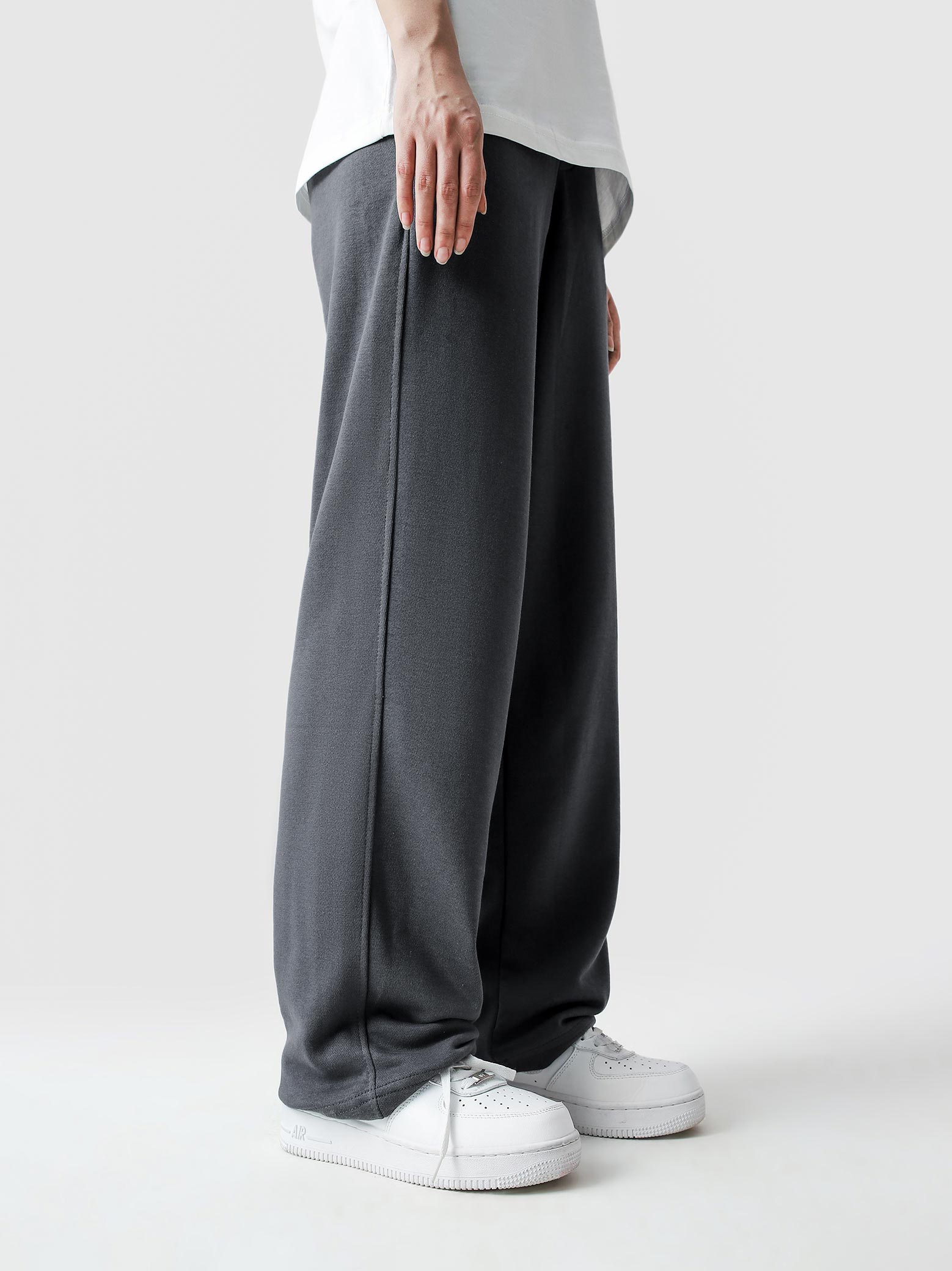 Baggy Trousers | Steel Grey