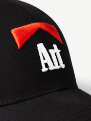THE ARTIST black graphic baseball cap by GROOVY