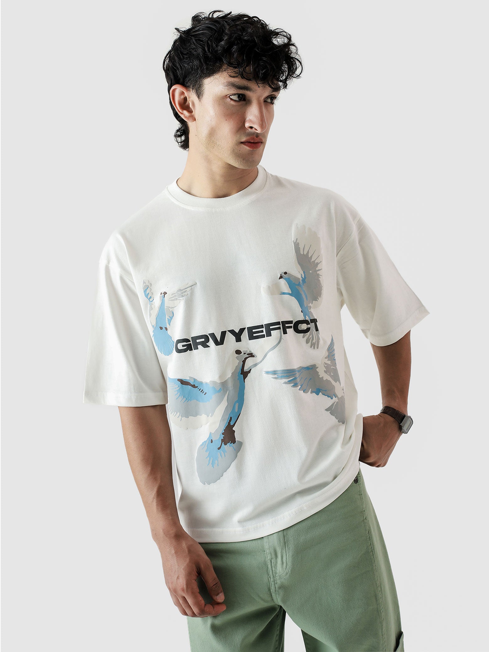 GRVYBirds | Puff Printed