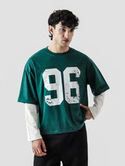 96 Double Layer Jersey - Racing Green