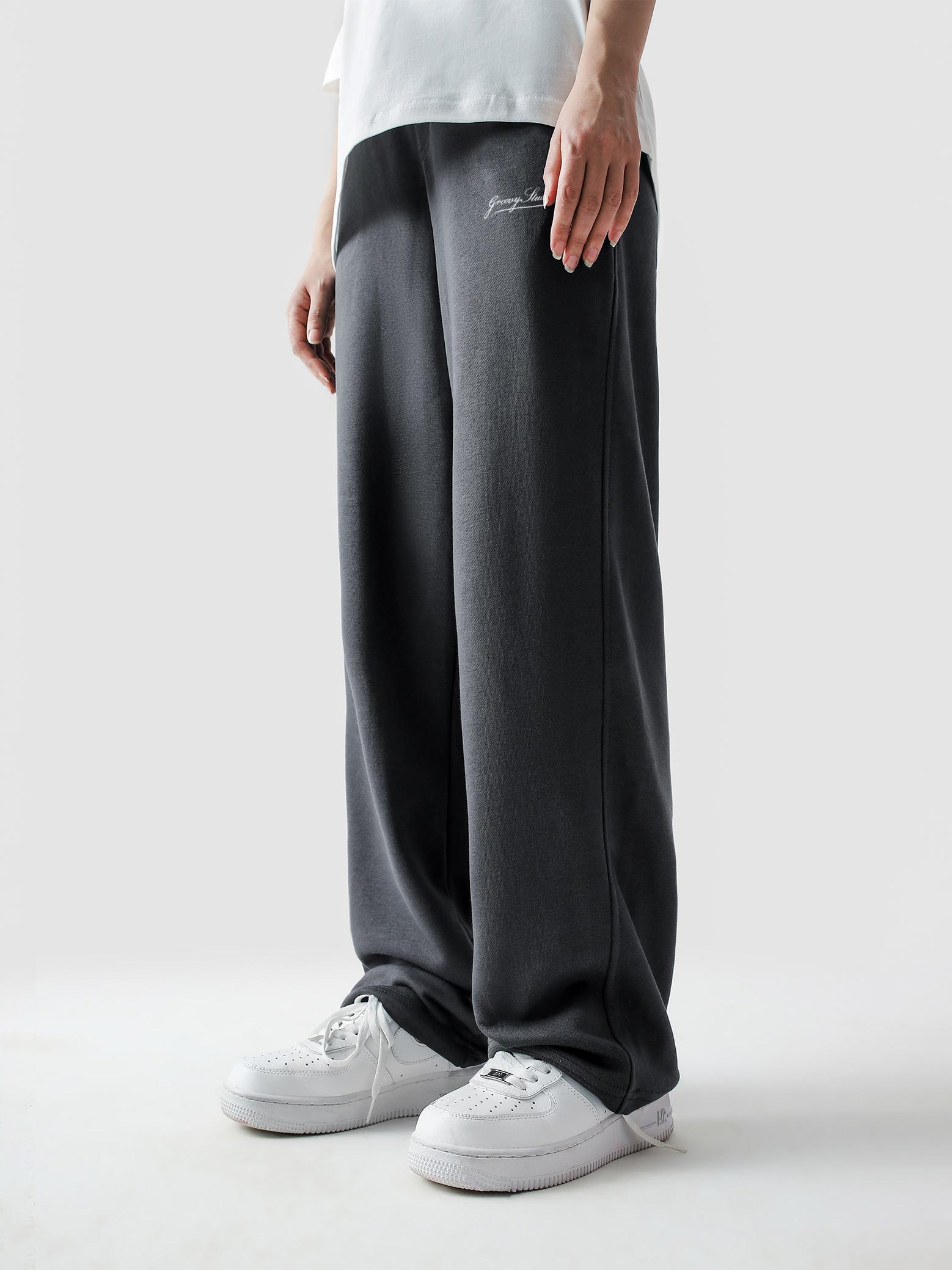 Baggy Trousers | Steel Grey