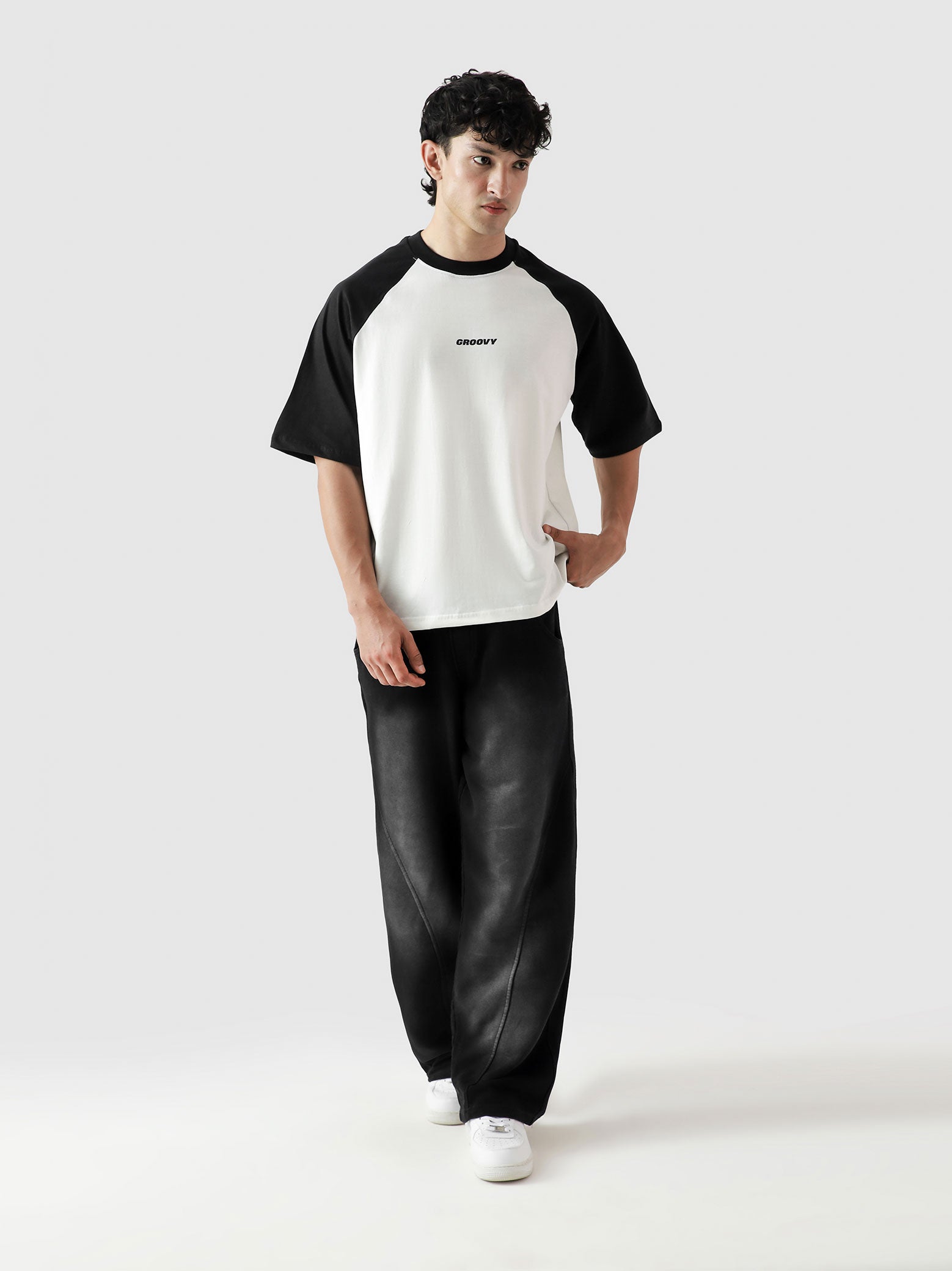CORE Tees | Black Raglan
