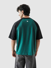 CORE Tees | Racing Green Raglan