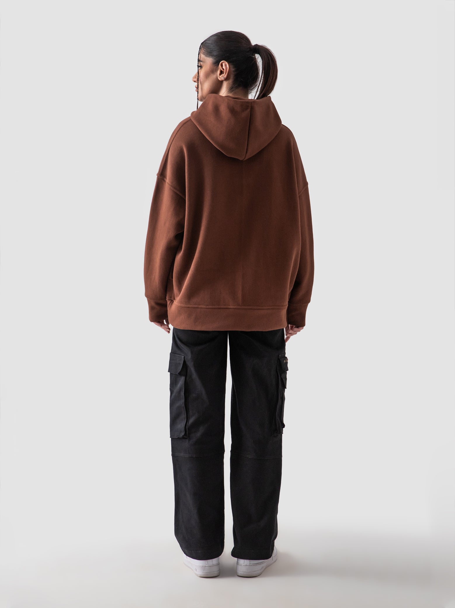 Y2K Brown Hoodie