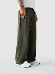 Military Green Baggy Trouser – Live In Pants | GROOVY Pakistan