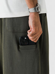 Military Green Baggy Trouser – Live In Pants | GROOVY Pakistan