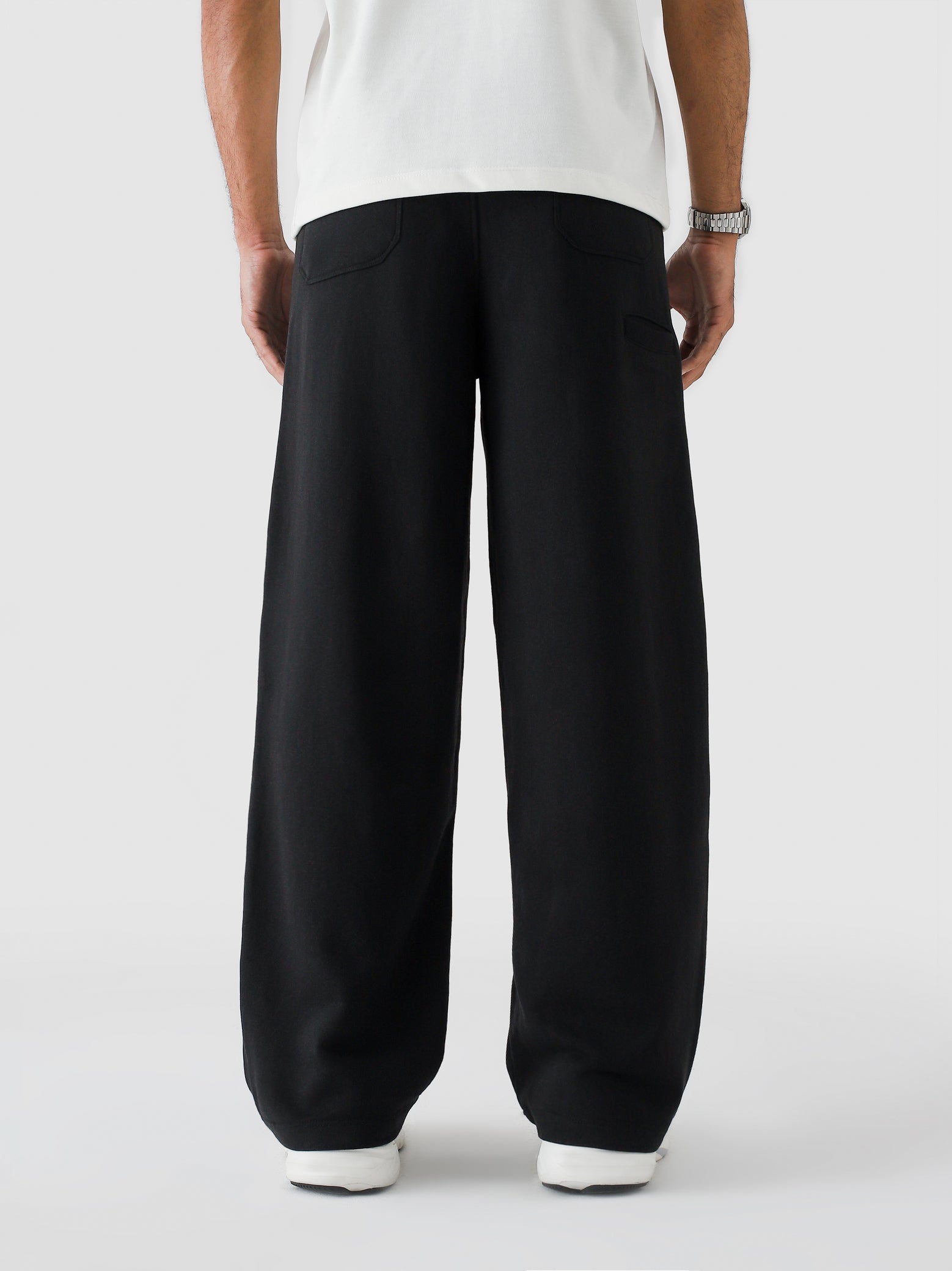 Black Baggy Trouser – Live In Pants | GROOVY Pakistan