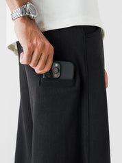 Black Baggy Trouser – Live In Pants | GROOVY Pakistan