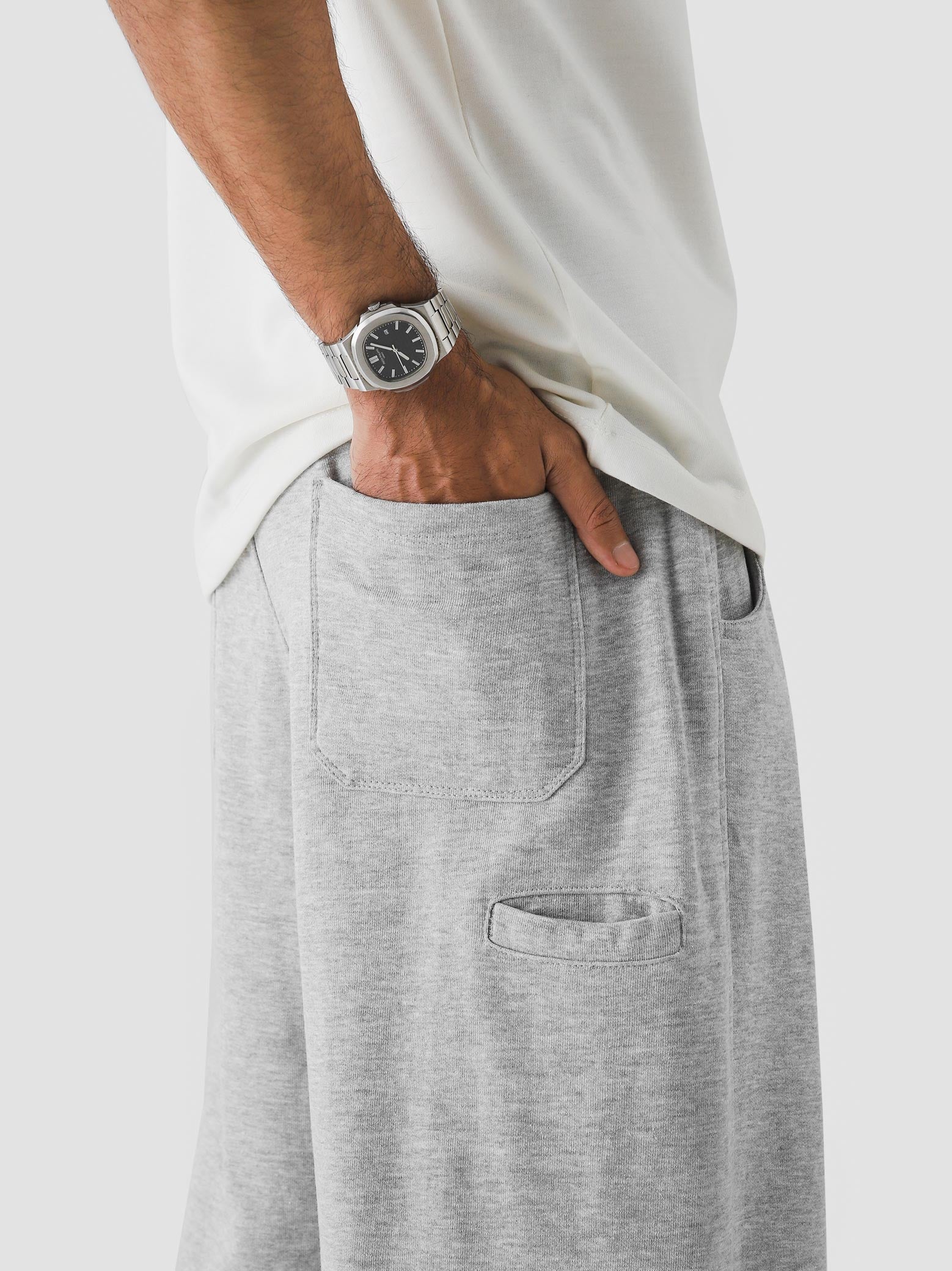 Arctyc White Baggy Trouser – Live In Pants | GROOVY Pakistan