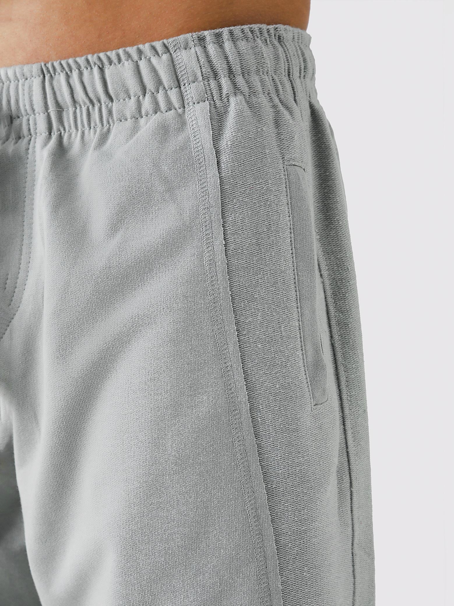 Cool Grey Aim Shorts, lightweight men's gym and daily-wear shorts by GROOVY Pakistan