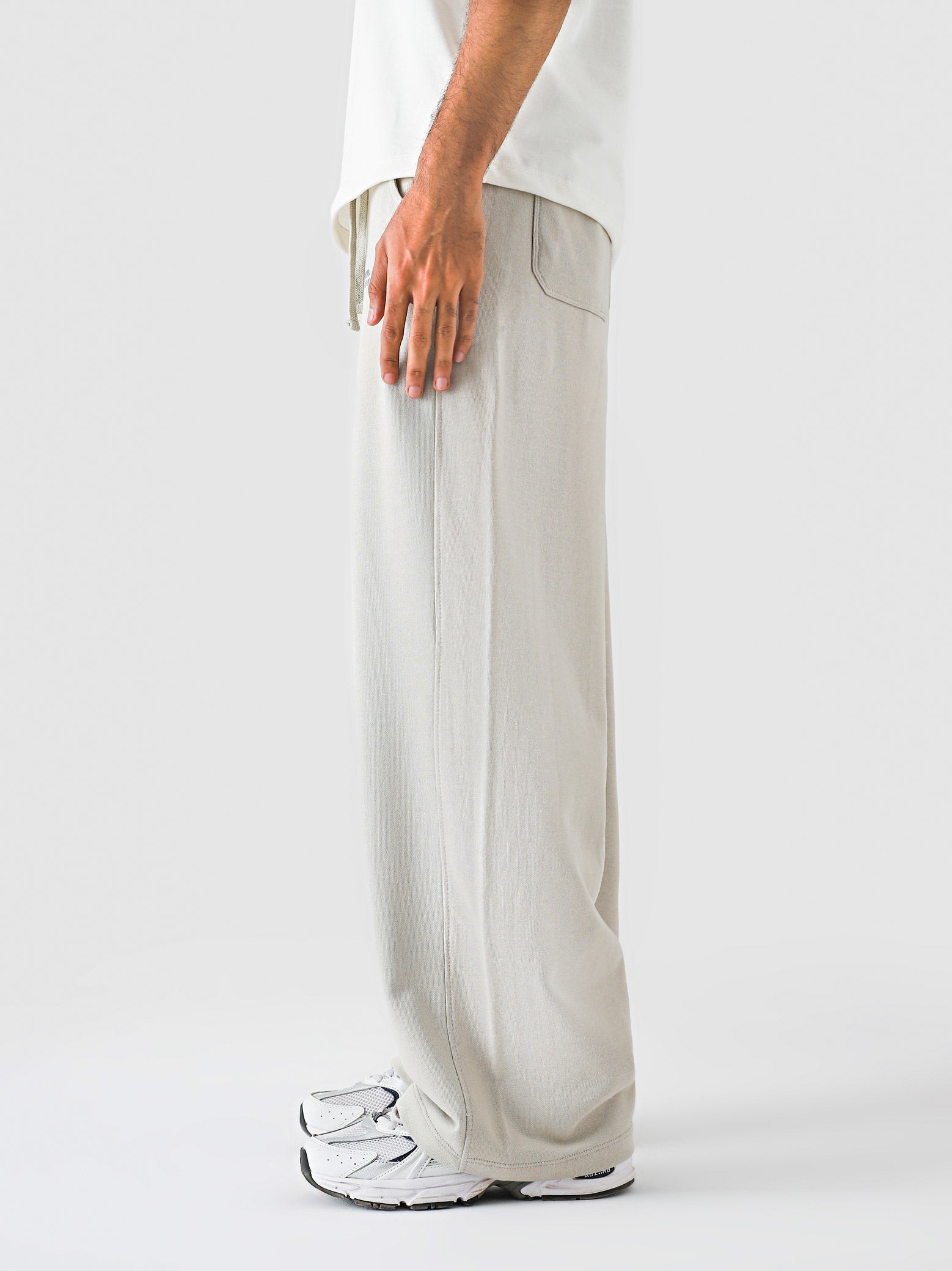 Ash Grey Baggy Trouser – Live In Pants | GROOVY Pakistan