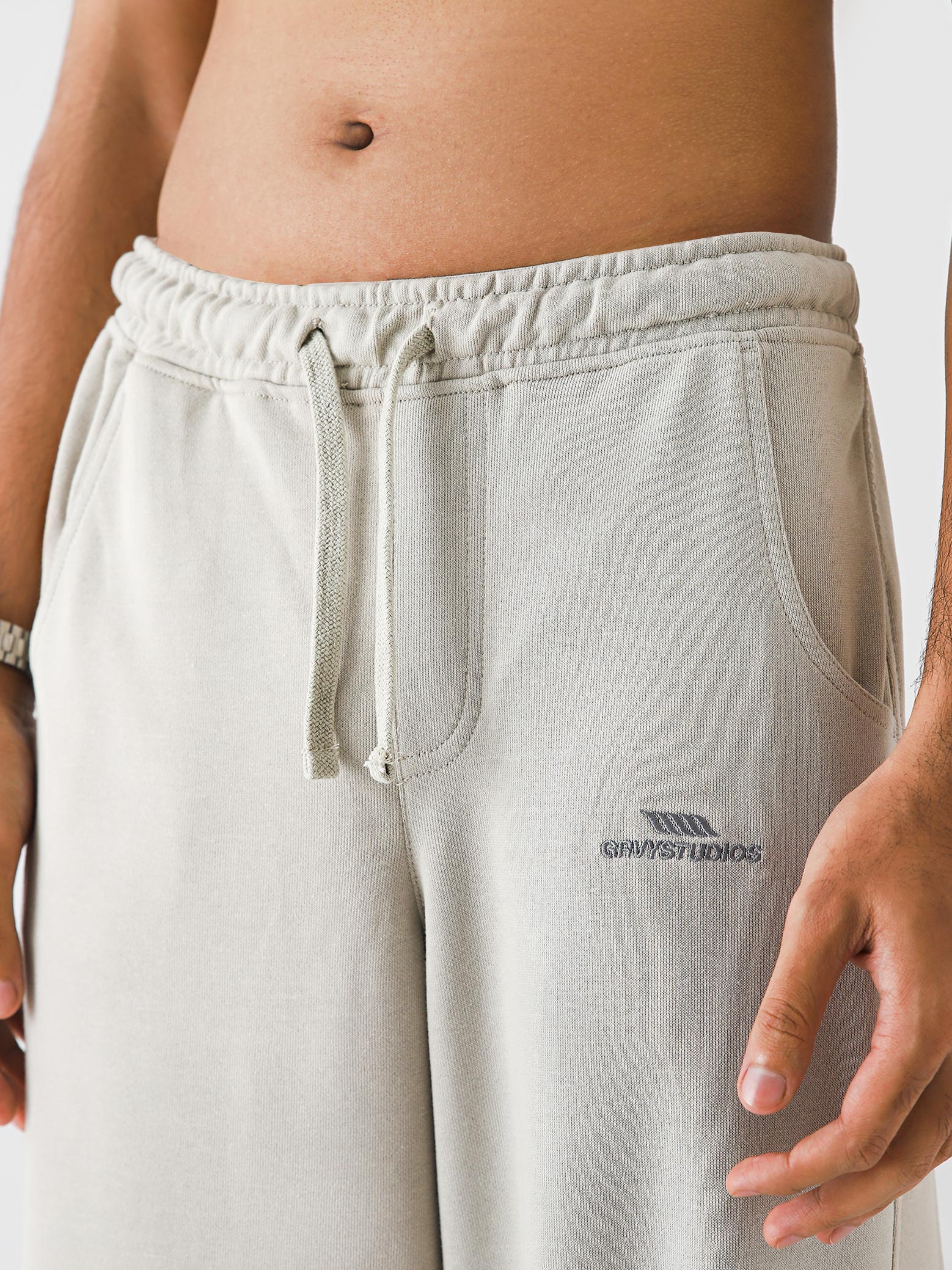 Ash Grey Baggy Trouser – Live In Pants | GROOVY Pakistan