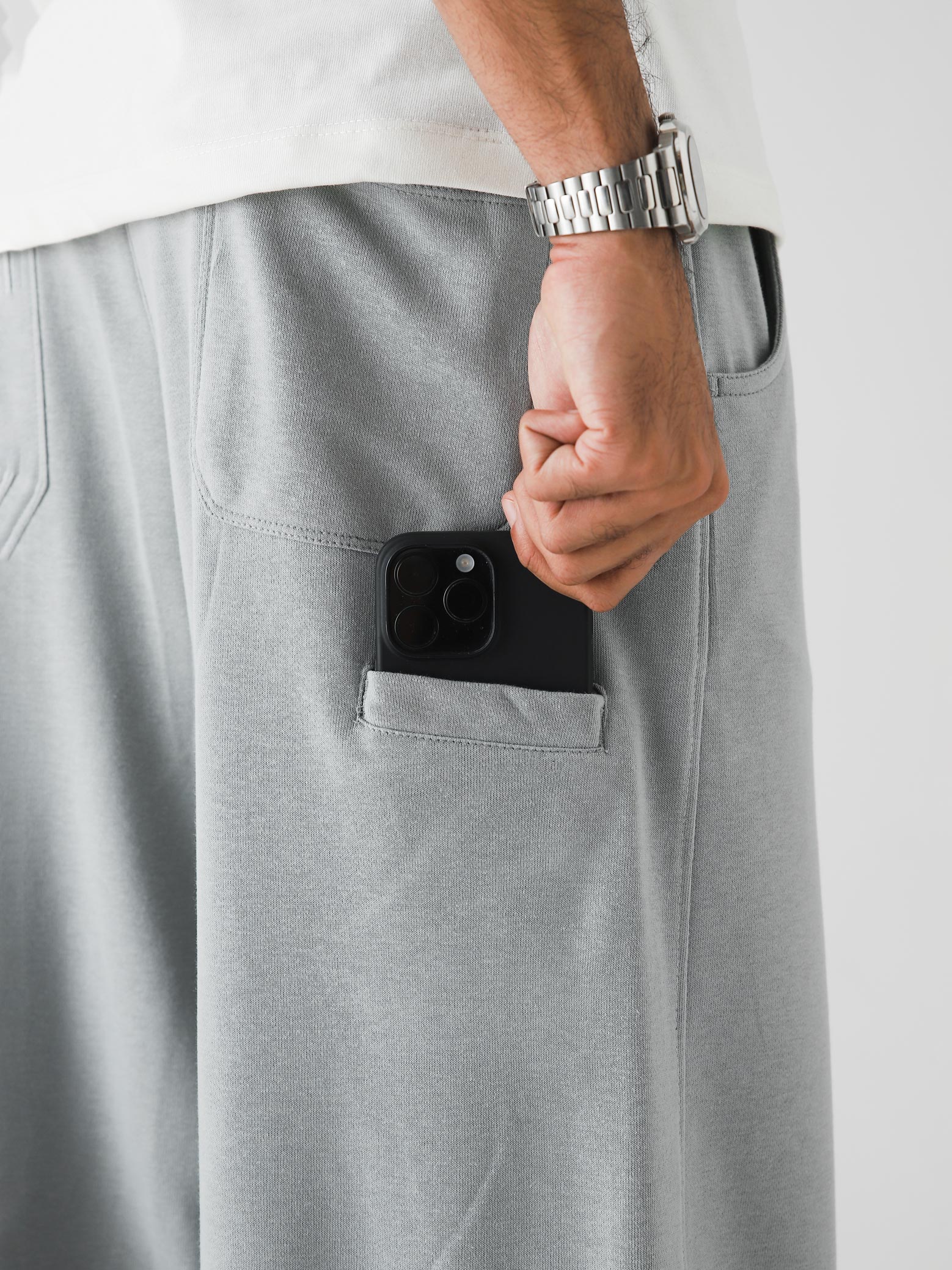 Cool Grey Baggy Trouser – Live In Pants | GROOVY Pakistan