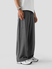 Graphite Grey Baggy Trouser – Live In Pants | GROOVY Pakistan