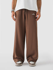 Chocolate Brown Baggy Trouser – Live In Pants | GROOVY Pakistan
